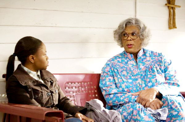 Hope Olaide Wilson stars as Jennifer and Tyler Perry stars as Madea in Lionsgate Films' I Can Do Bad All by Myself (2009)