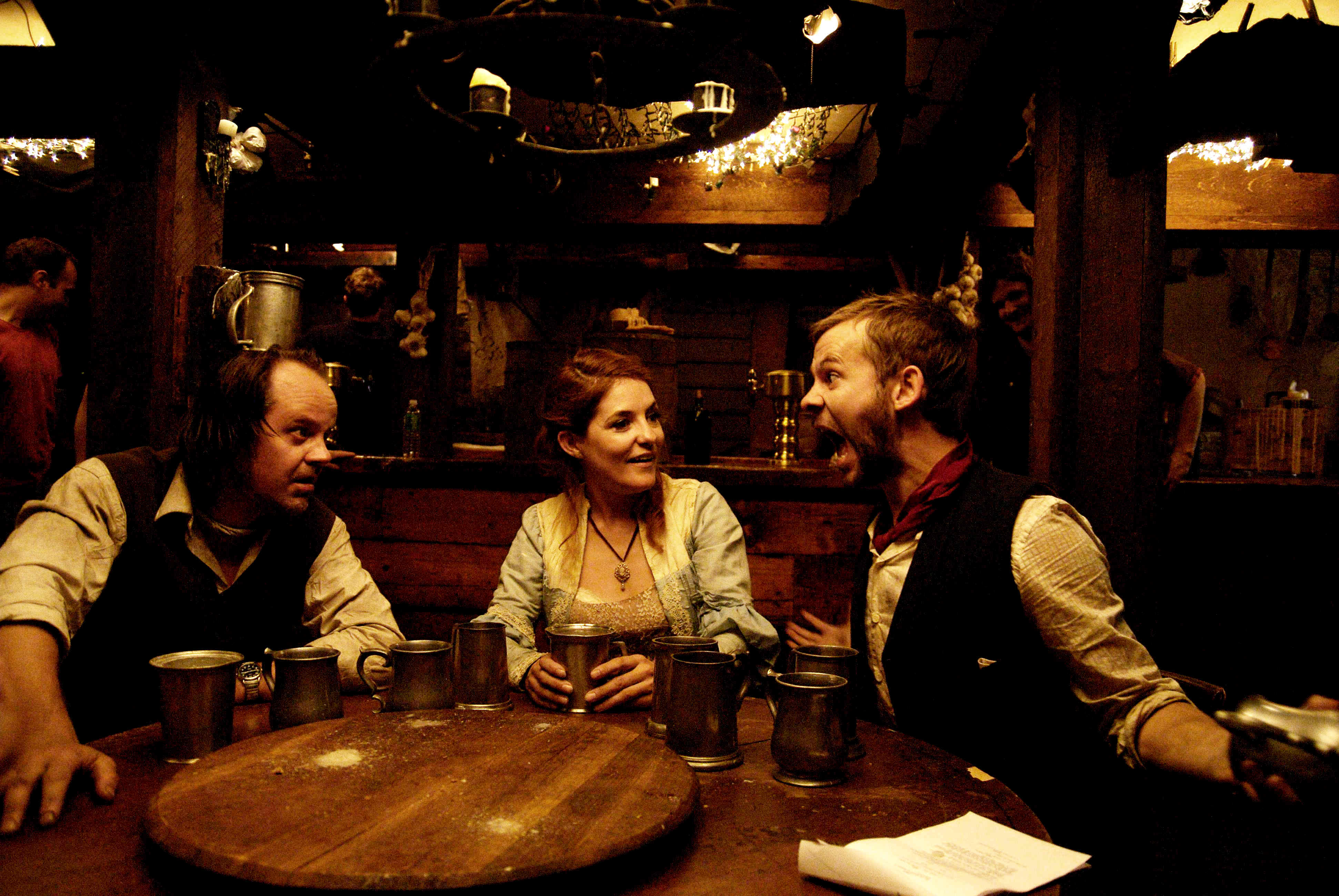 Larry Fessenden, Brenda Cooney and Dominic Monaghan in IFC Films' I Sell the Dead (2009)