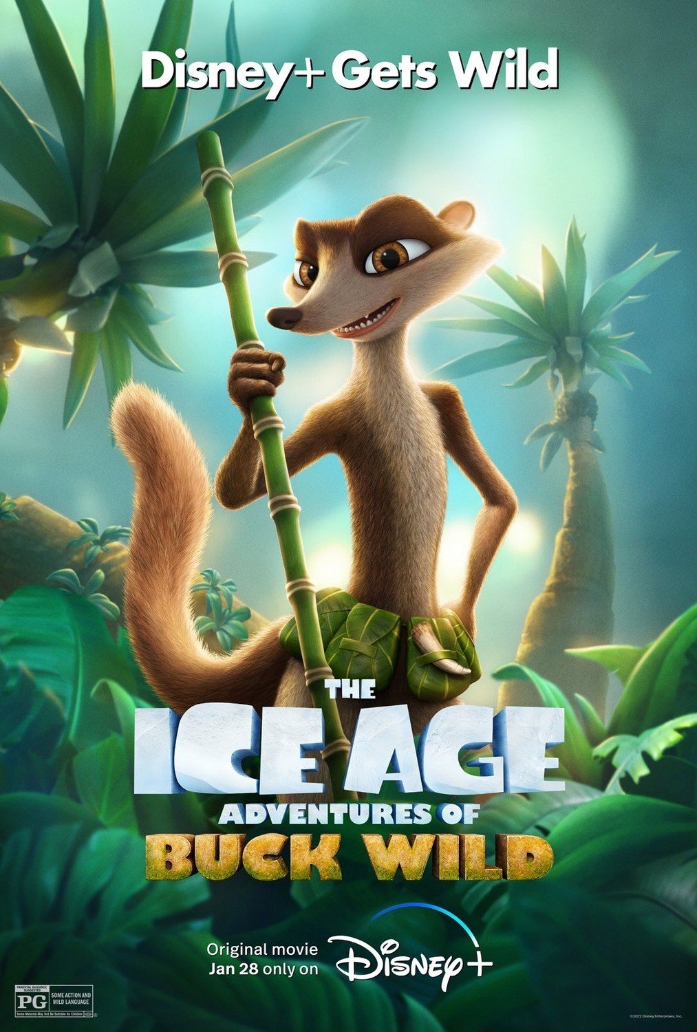 Poster of The Ice Age Adventures of Buck Wild (2022)