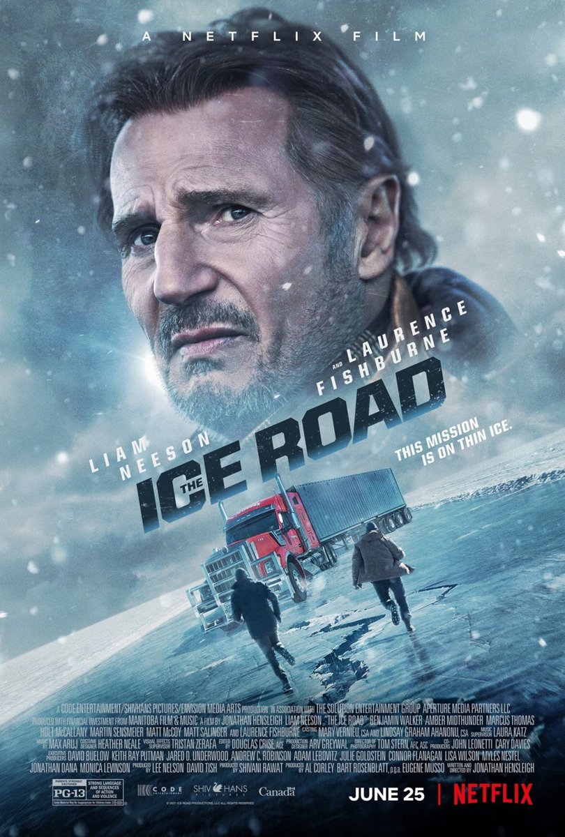 Poster of The Ice Road (2021)