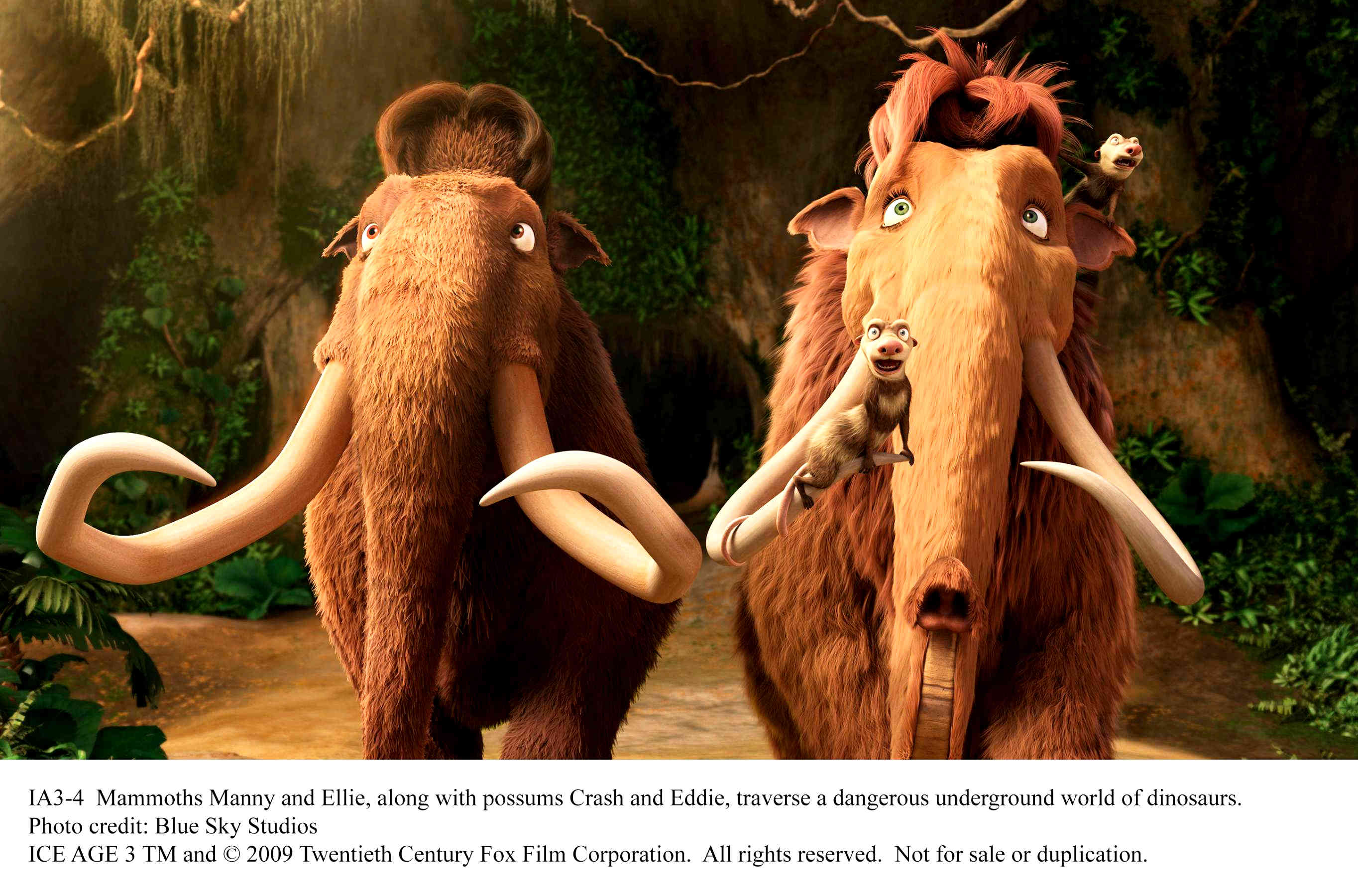 ice age 5 dinosaurs