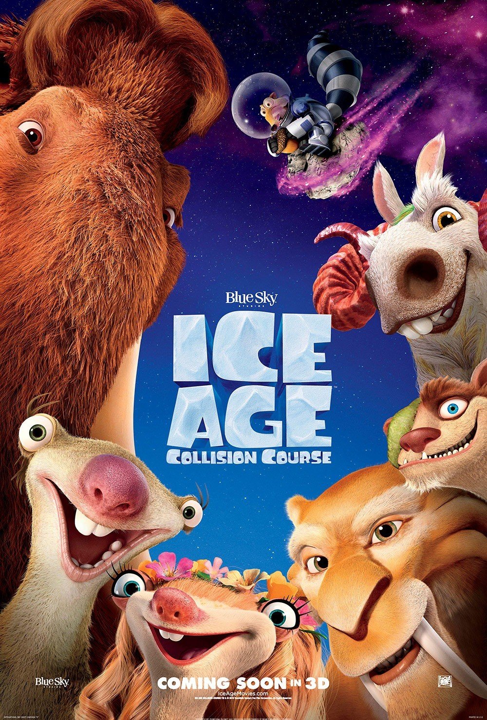 Poster of 20th Century Fox's Ice Age: Collision Course (2016)