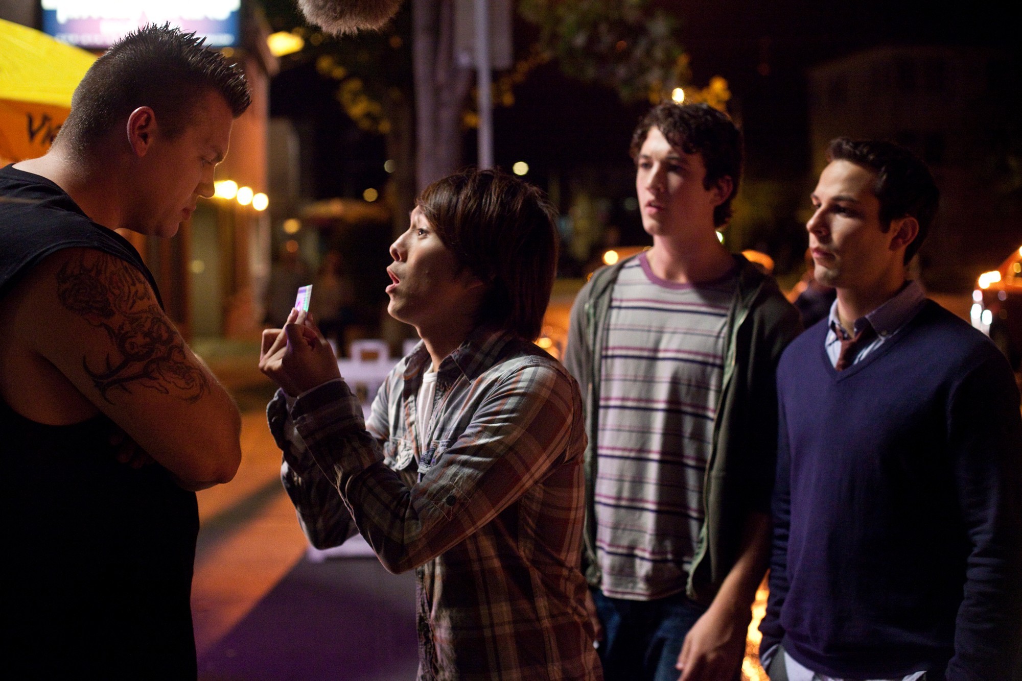 Justin Chon, Miles Teller and Skylar Astin in Relativity Media's 21 and Over (2013)