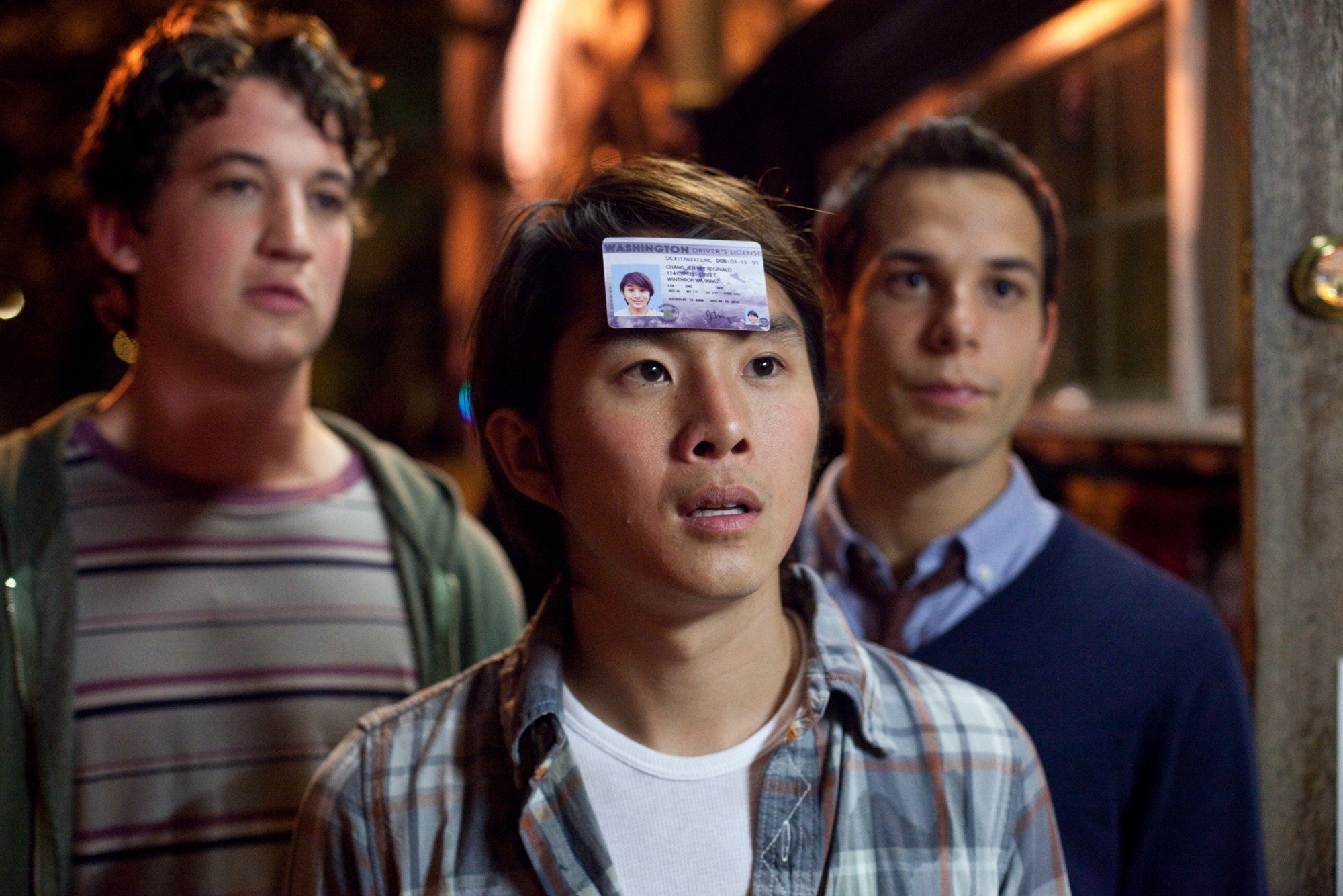 Skylar Astin, Justin Chon and Miles Teller in Relativity Media's 21 and Over (2013)