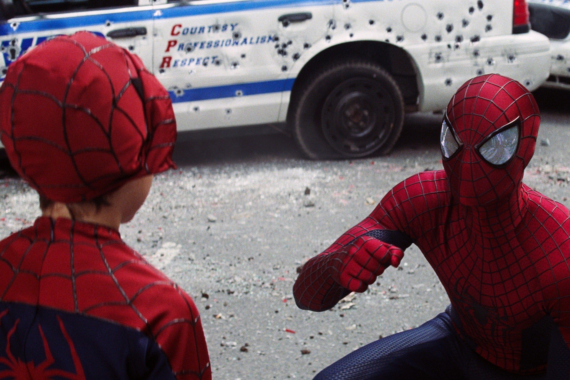 Spider-Man from Columbia Pictures' The Amazing Spider-Man 2 (2014)