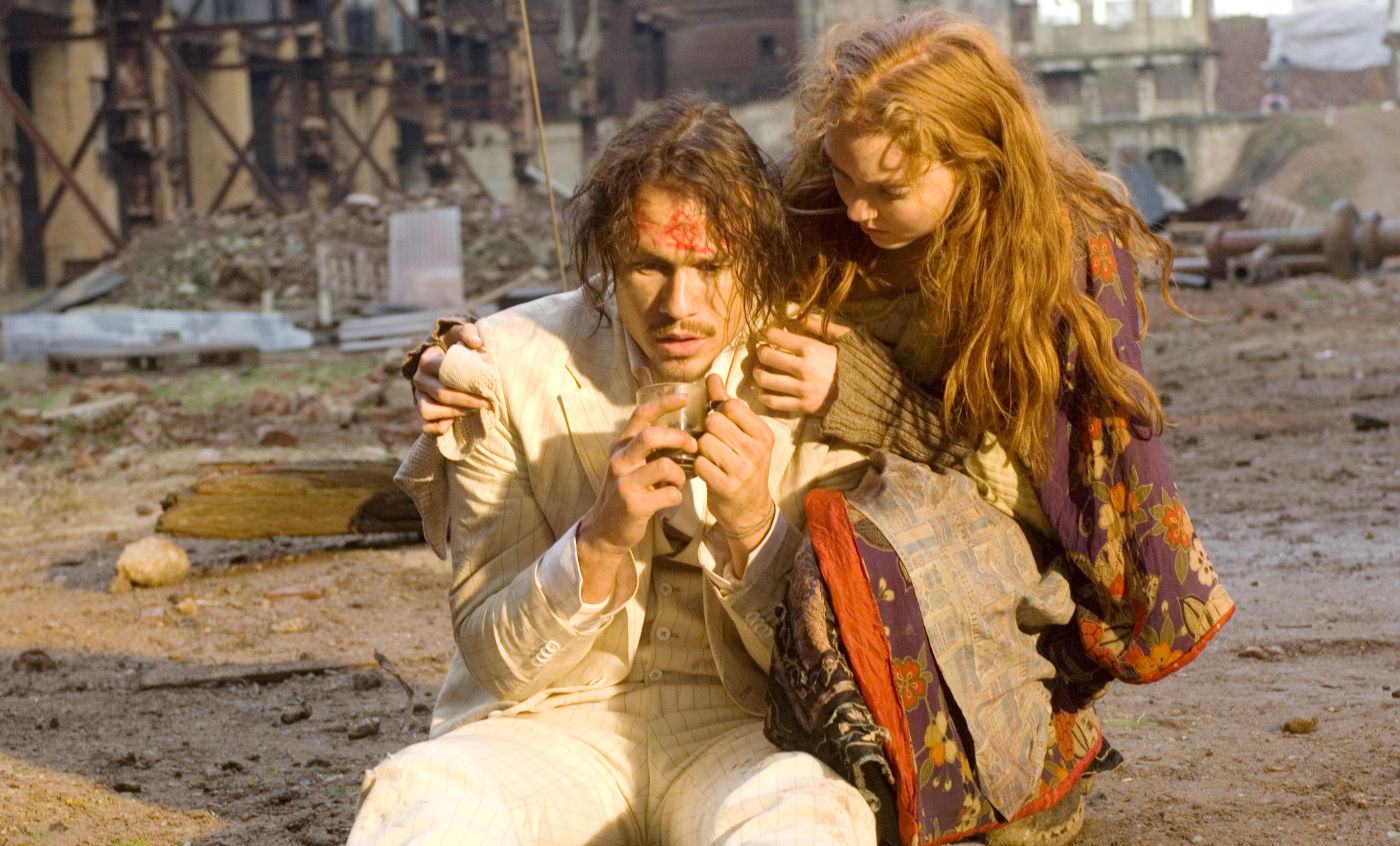 Heath Ledger stars as Tony and Lily Cole stars as Valentina in Sony Pictures Classics' The Imaginarium of Doctor Parnassus (2009)