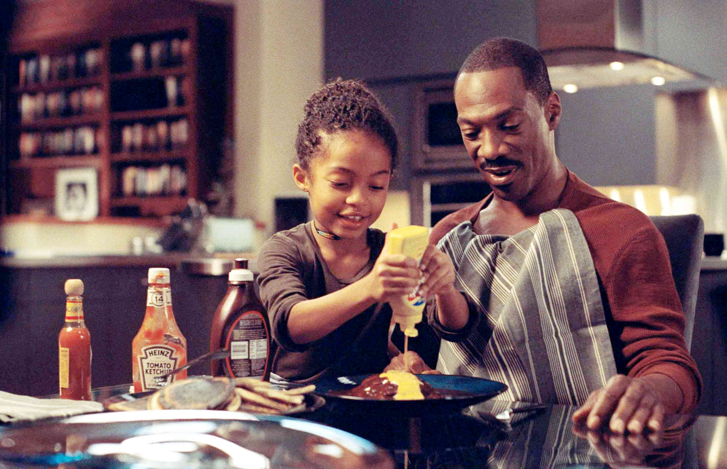Yara Shahidi stars as Olivia and Eddie Murphy stars as Evan in Paramount Pictures' Imagine That (2009). Photo credit by Bruce McBroom.