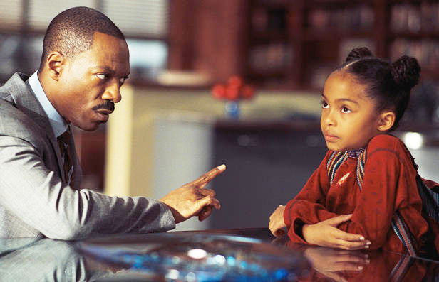 Eddie Murphy stars as Evan and Yara Shahidi stars as Olivia in Paramount Pictures' Imagine That (2009). Photo credit by Bruce McBroom.