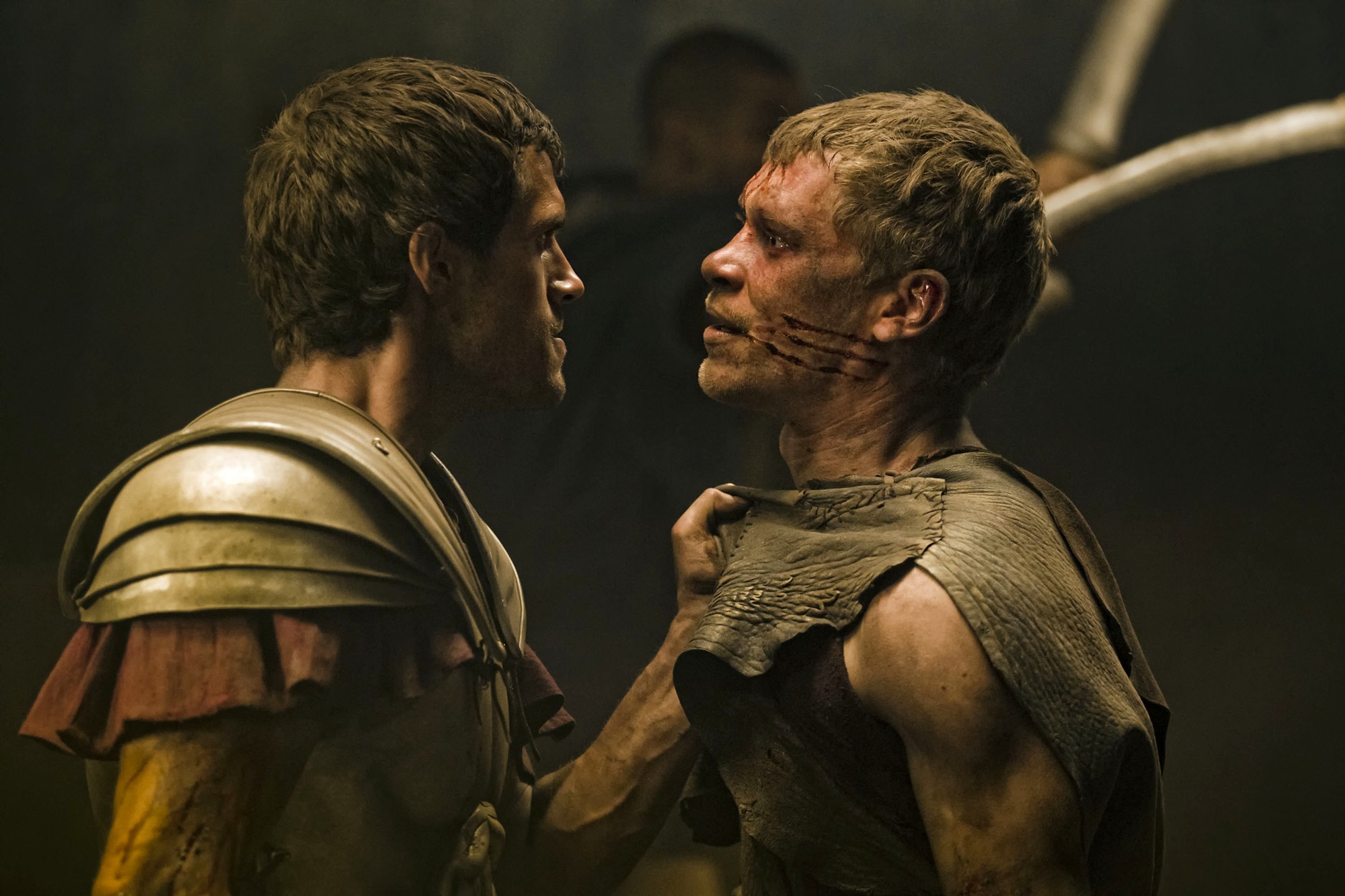 Henry Cavill stars as Theseus and Joseph Morgan stars as Lysander in Relativity Media's Immortals (2011)