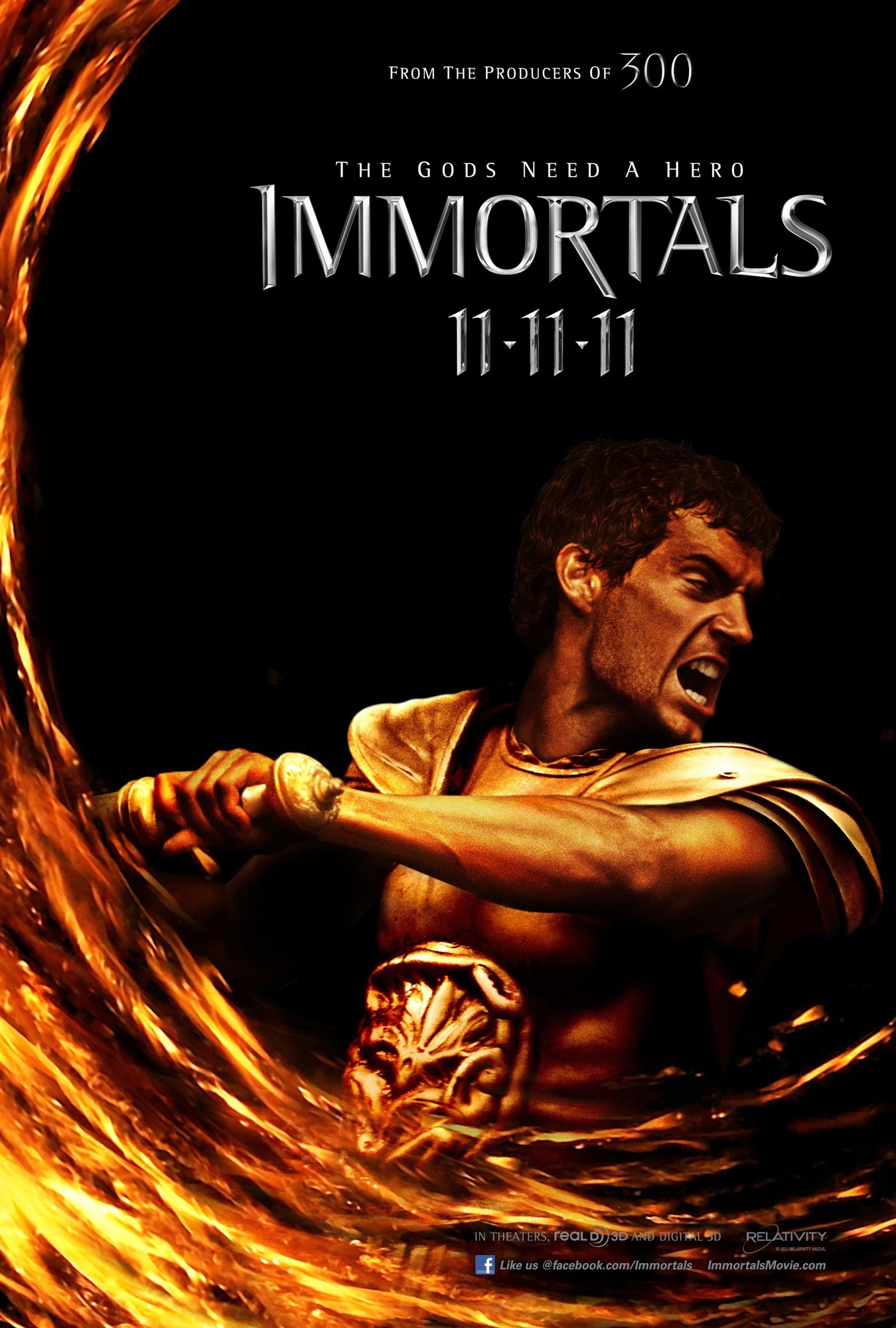 Poster of Relativity Media's Immortals (2011)