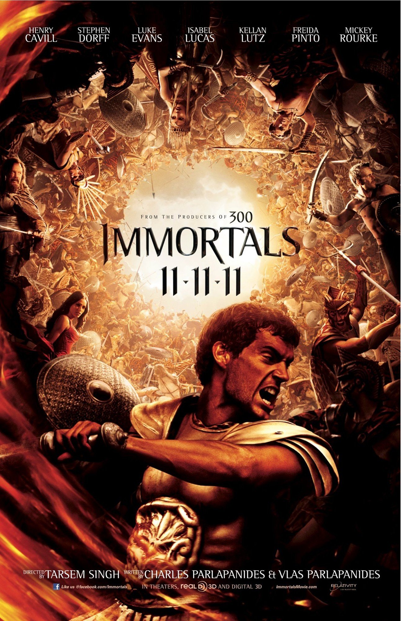 Poster of Relativity Media's Immortals (2011)