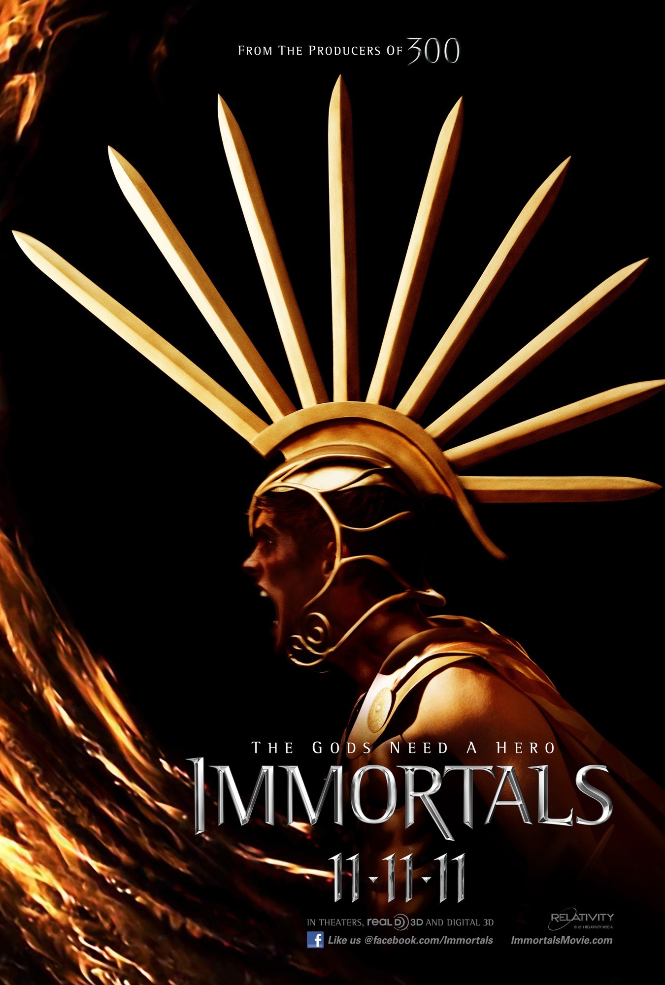 Poster of Relativity Media's Immortals (2011)