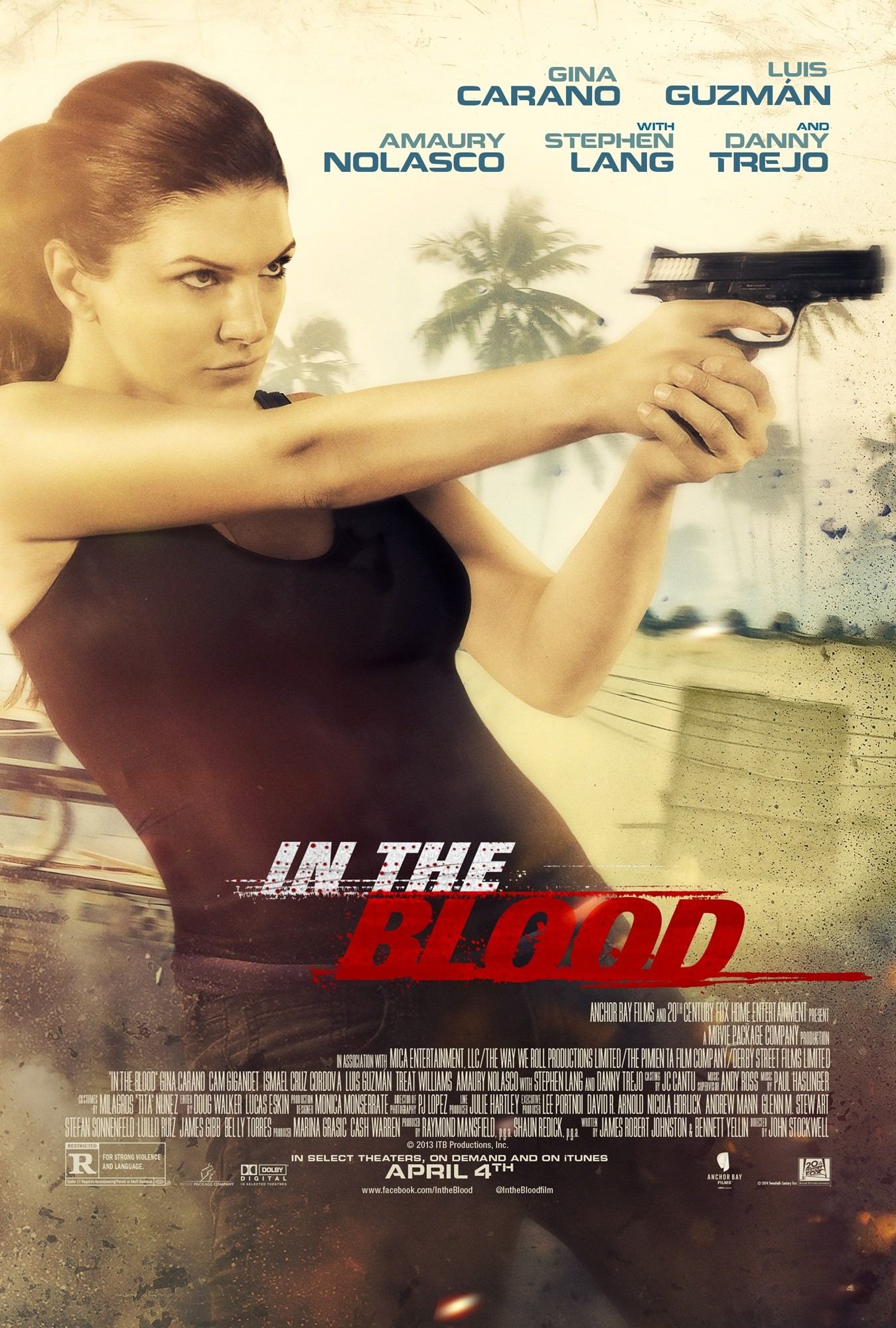 Poster of Anchor Bay Films' In the Blood (2014)