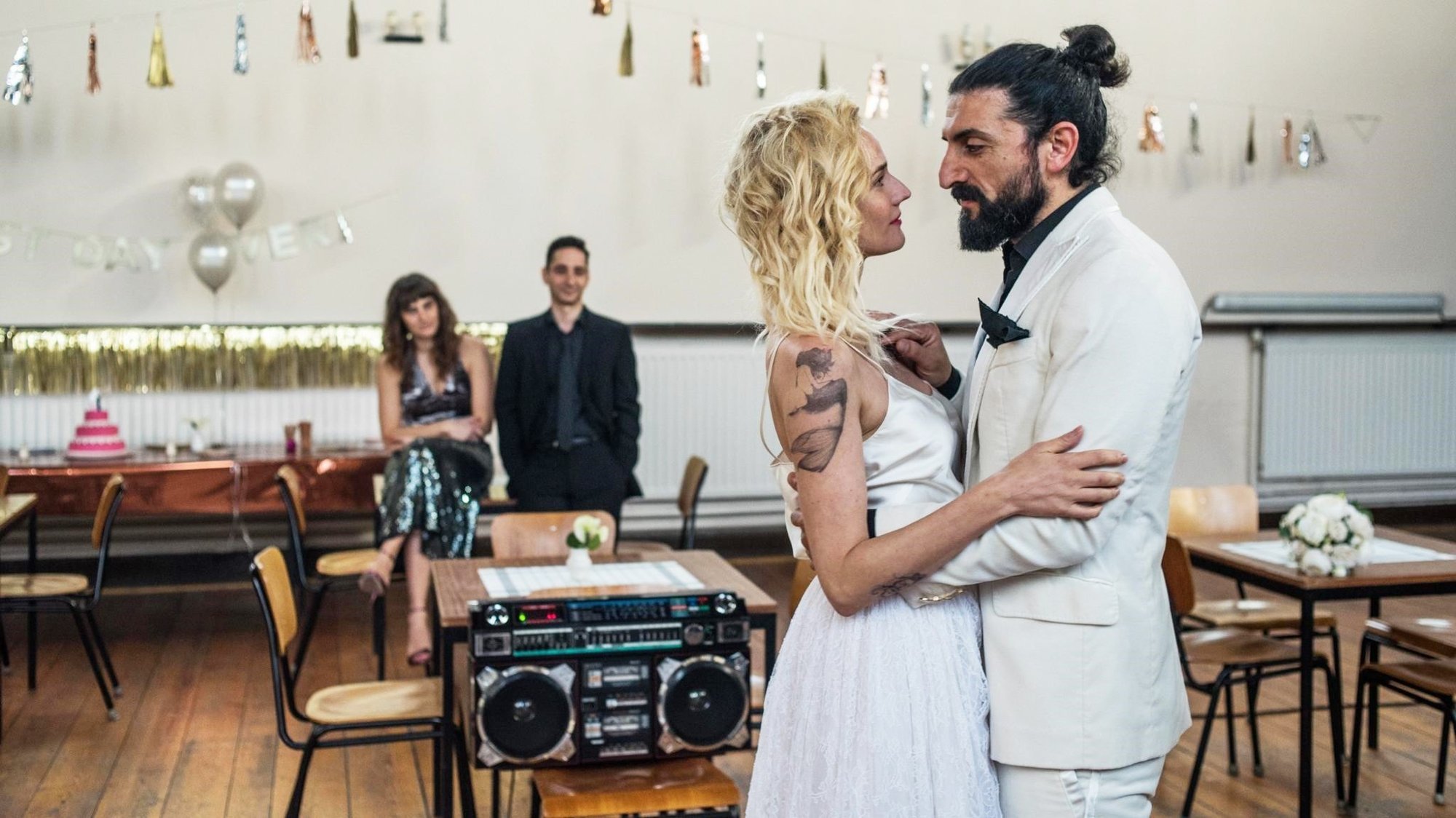 Diane Kruger stars as Katja Sekerci and Numan Acar stars as Nuri in Magnolia Pictures' In the Fade (2017)