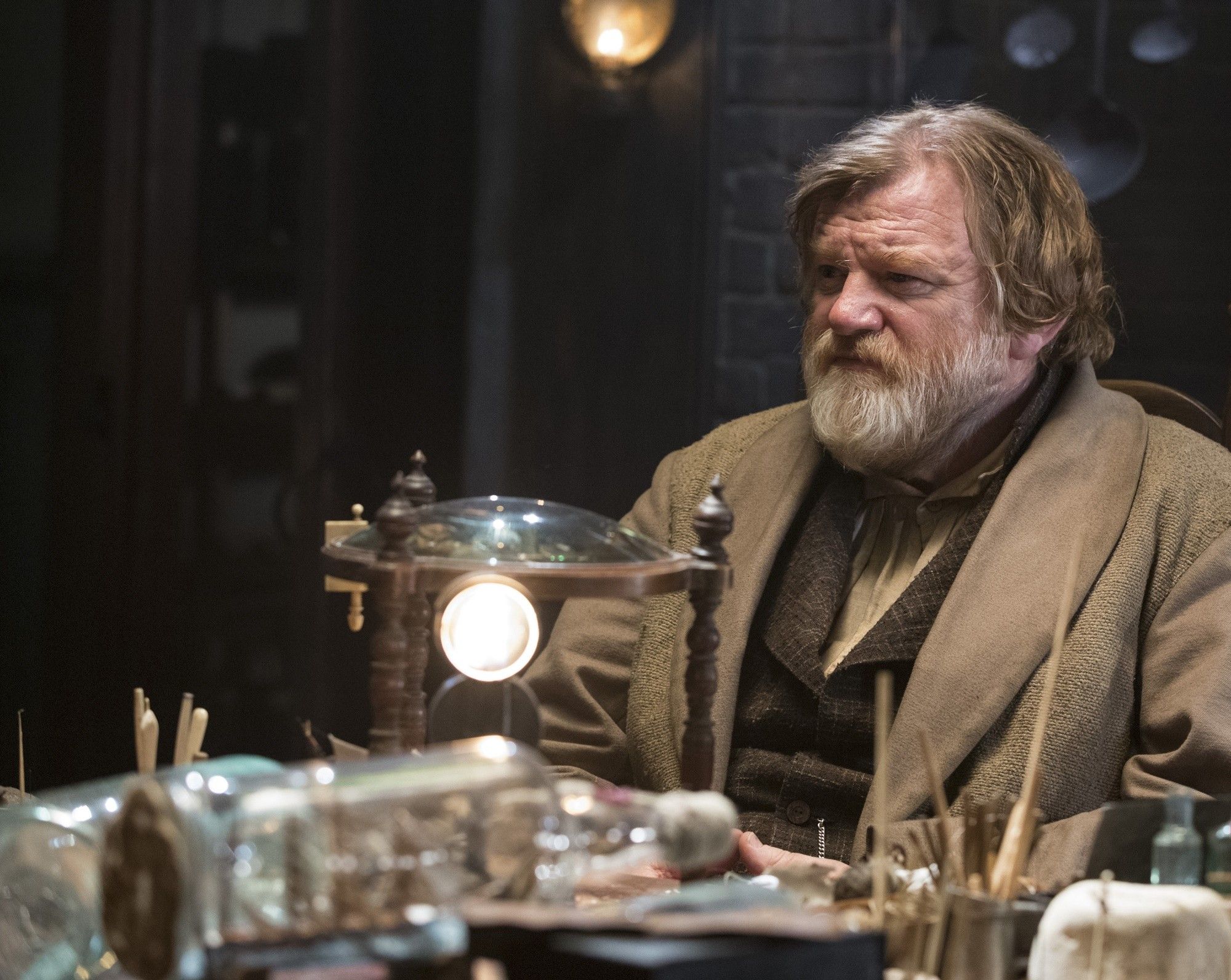 Brendan Gleeson stars as Old Thomas Nickerson in Warner Bros. Pictures' In the Heart of the Sea (2015)