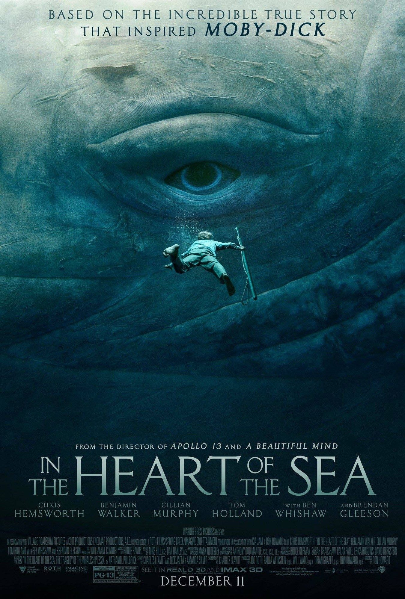 Poster of Warner Bros. Pictures' In the Heart of the Sea (2015)