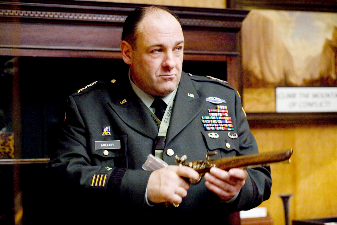 James Gandolfini stars as Lt. Gen. George Miller in IFC Films' In the Loop (2009)