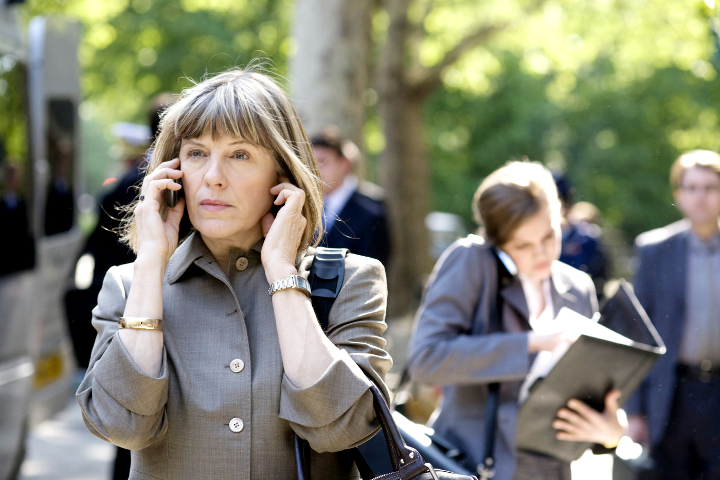 Mimi Kennedy stars as Karen Clarke in IFC Films' In the Loop (2009)
