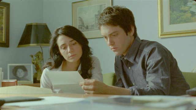 MÃ©lissa Desormeaux-Poulin stars as Jeanne Marwan and Maxim Gaudette stars as Simon Marwan in Sony Pictures Classics' Incendies (2011)