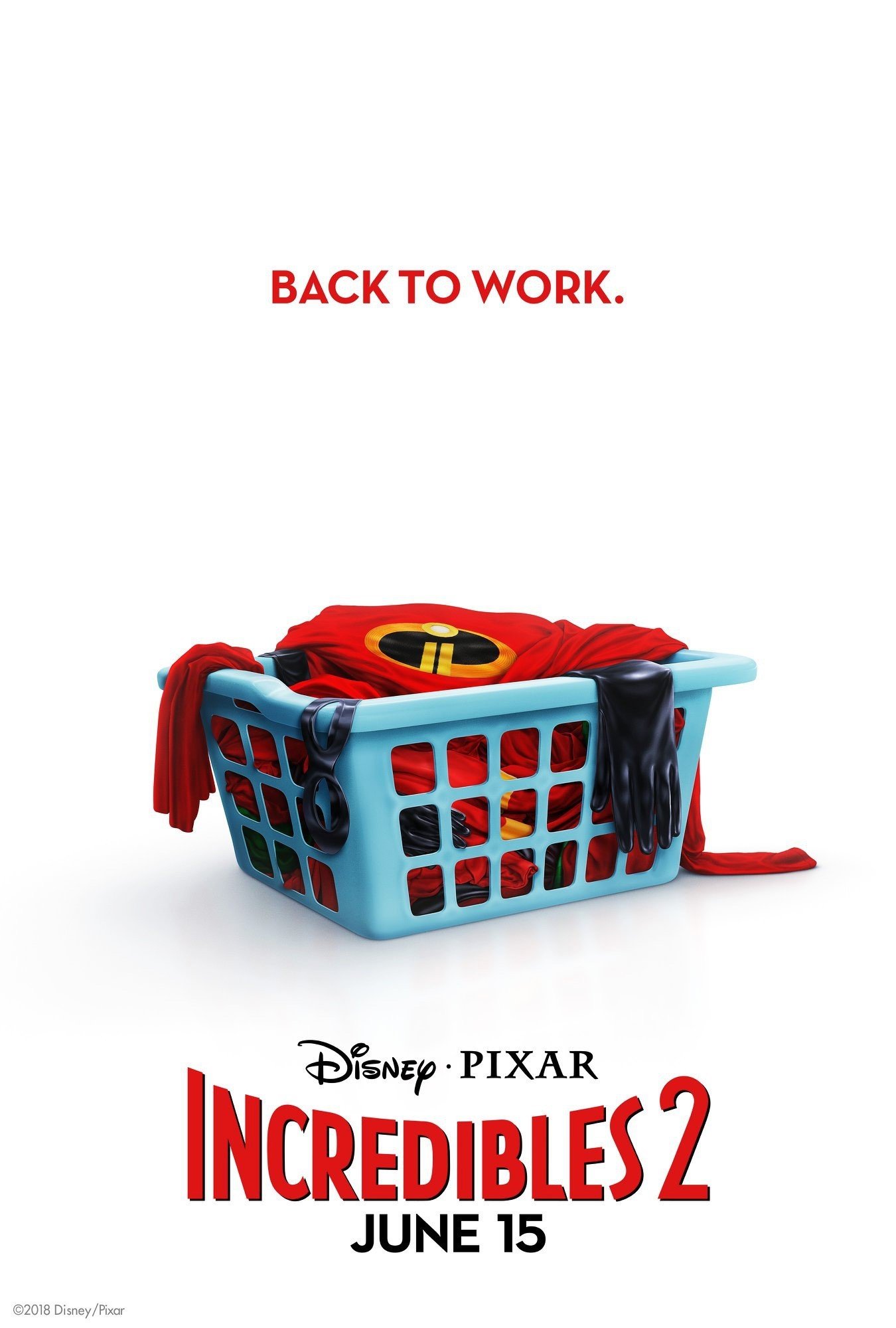 Poster of Walt Disney Pictures' Incredibles 2 (2018)