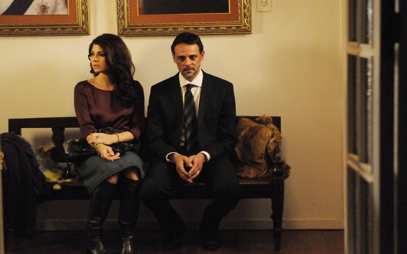Marisa Tomei stars as Fatima and Alexander Siddig stars as Adib in IFC Films' Inescapable (2013)