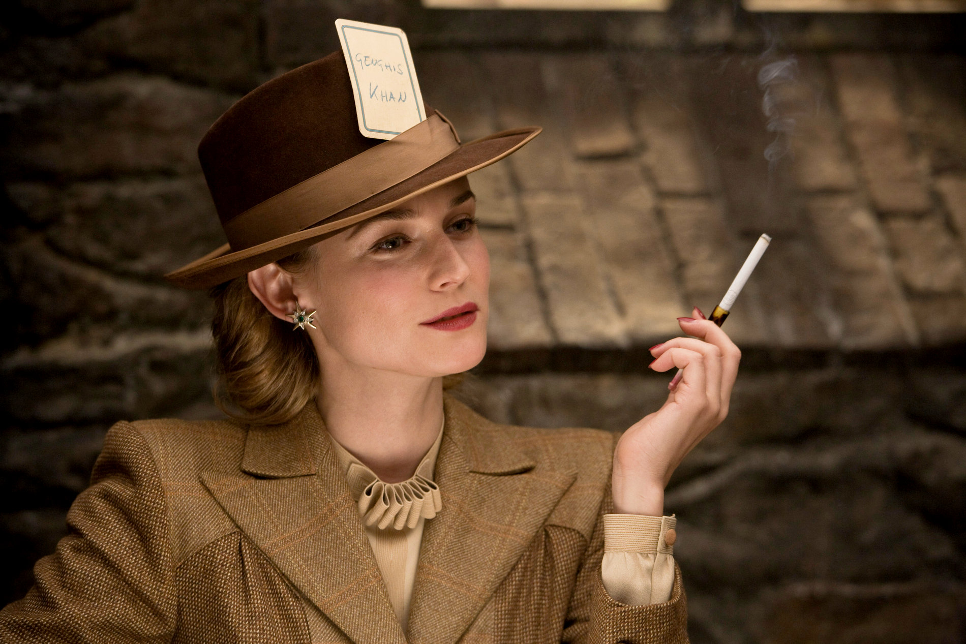 Diane Kruger stars as Bridget von Hammersmark in The Weinstein Company's Inglourious Basterds (2009)