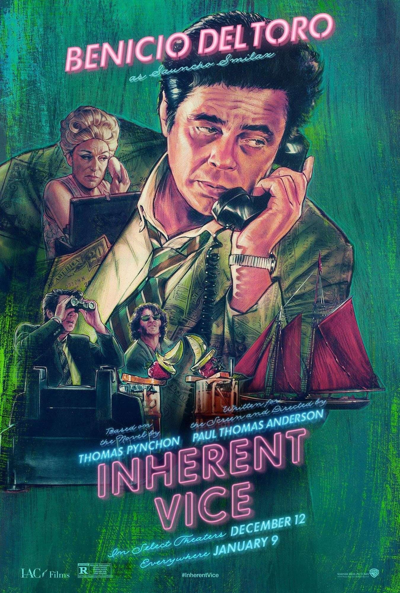 Poster of Warner Bros. Pictures' Inherent Vice (2014)