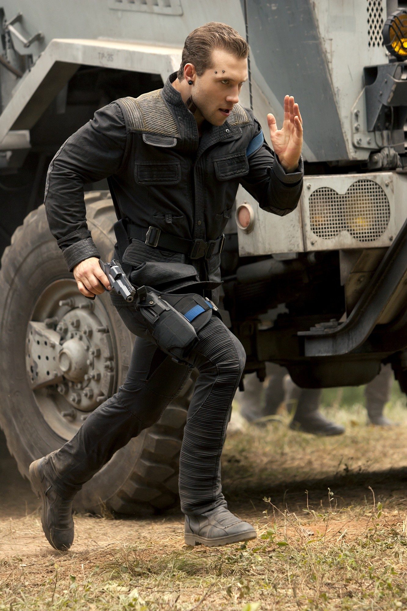 Jai Courtney stars as Eric in Summit Entertainment's The Divergent Series: Insurgent (2015)