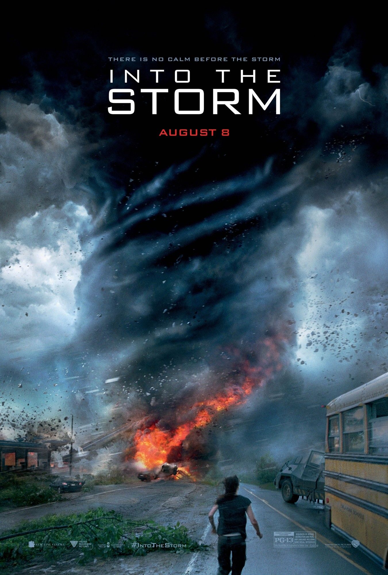 Poster of Warner Bros. Pictures' Into the Storm (2014)