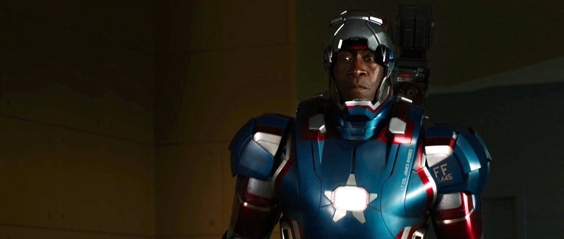 Don Cheadle stars as James Rhodes/War Machine in Walt Disney Pictures' Iron Man 3 (2013)
