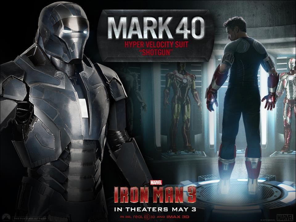 Poster of Walt Disney Pictures' Iron Man 3 (2013)