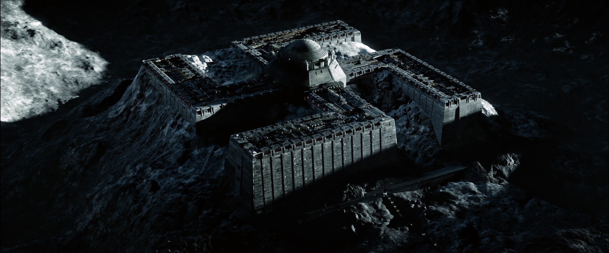 A scene from Entertainment One's Iron Sky (2012)
