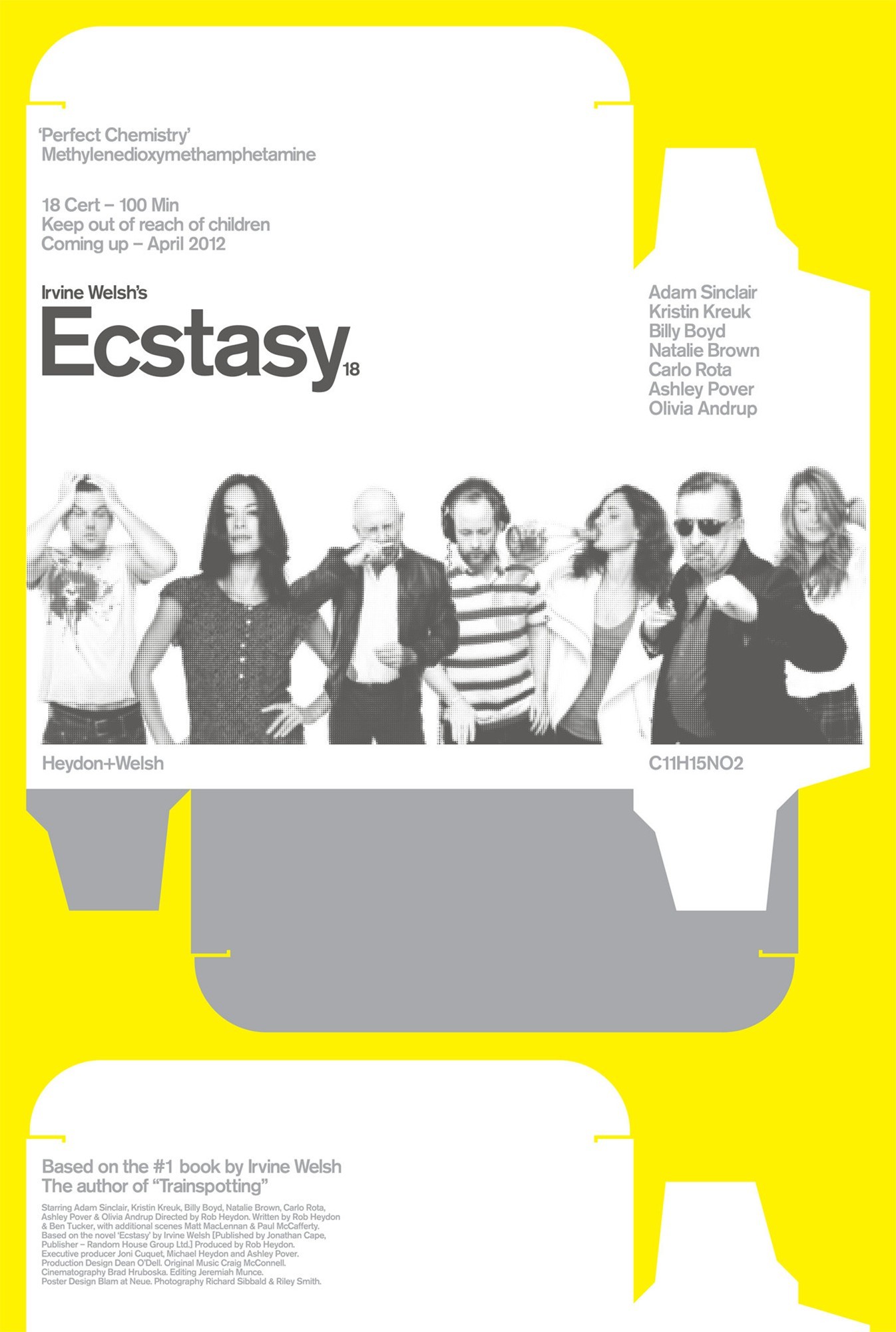 Poster of Intandem Films' Irvine Welsh's Ecstasy (2012)