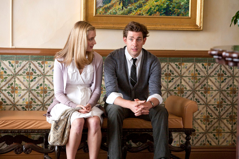 Caitlin Fitzgerald stars as Lauren and John Krasinski stars as Harley in Universal Pictures' It's Complicated (2009)