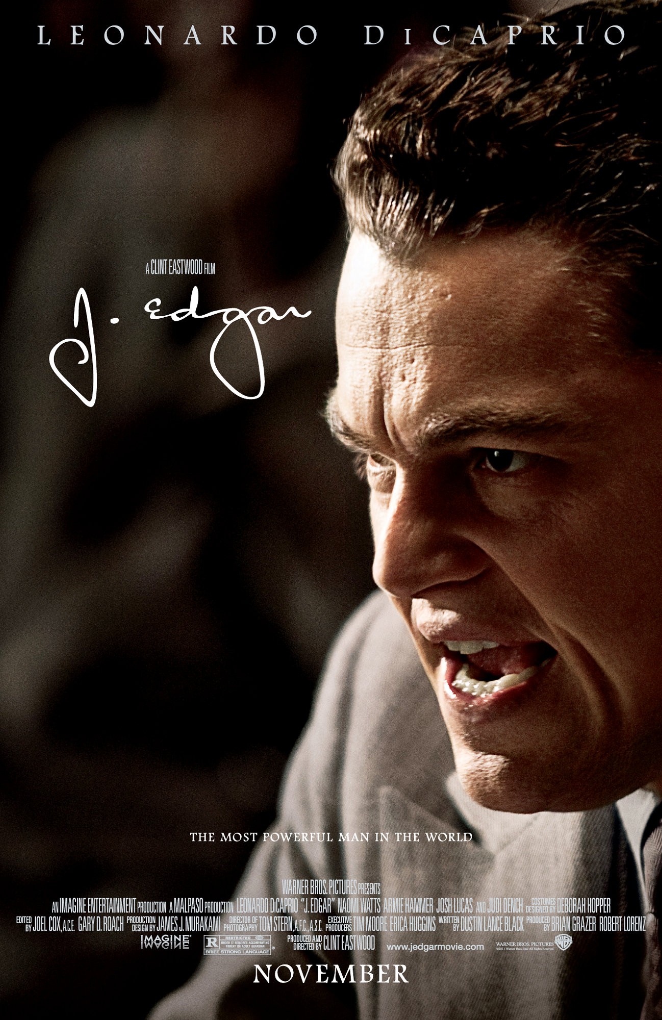 Poster of Warner Bros. Pictures' J. Edgar (2011)