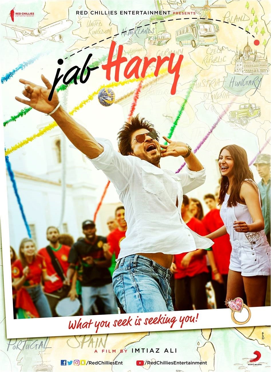 Poster of Red Chillies Entertainment's Jab Harry Met Sejal (2017)