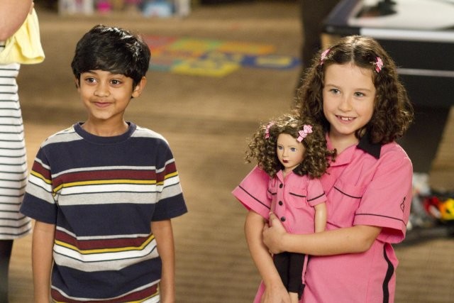 Rohan Chand stars as Gary and Elodie Tougne stars as Sofia in Columbia Pictures' Jack and Jill (2011)