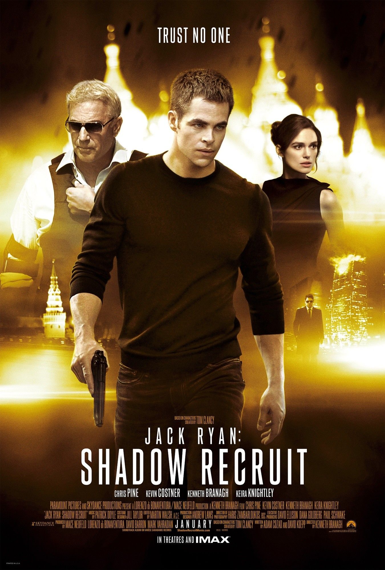 Poster of Paramount Pictures' Jack Ryan: Shadow Recruit (2014)