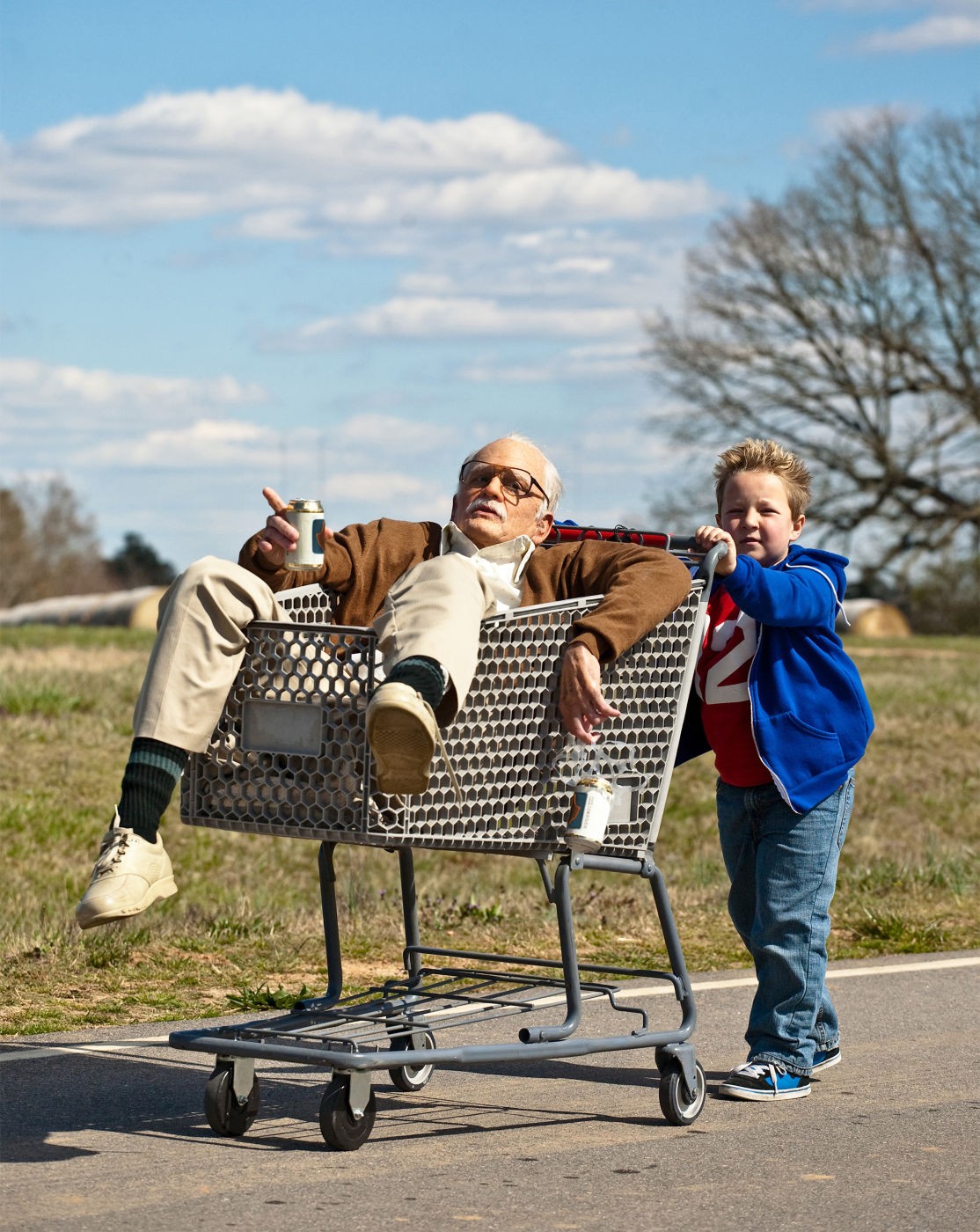 Johnny Knoxville stars as Irving Zisman and Jackson Nicoll stars as Billy in Paramount Pictures' Jackass Presents: Bad Grandpa (2013)