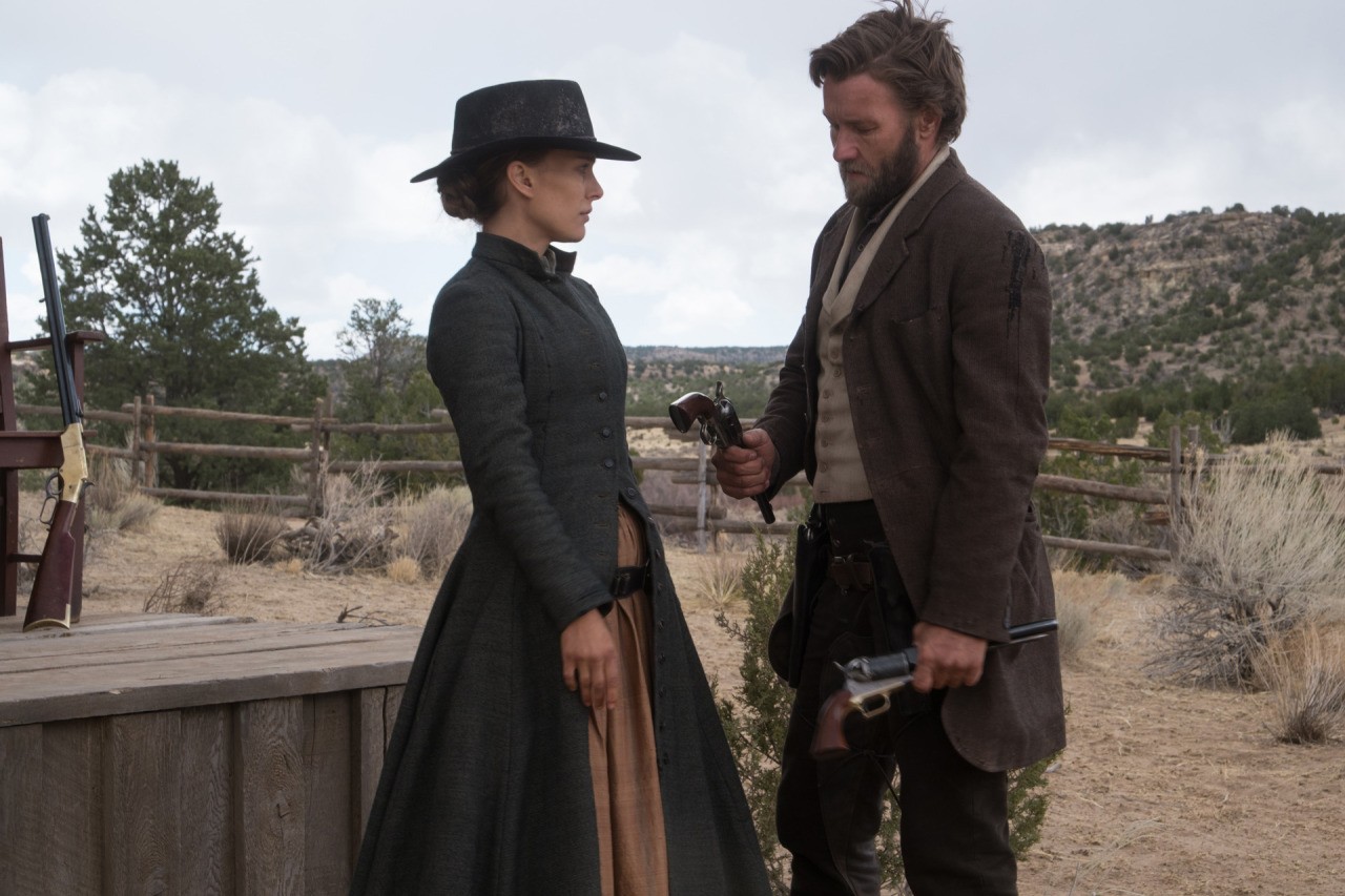 Natalie Portman stars as Jane Hammond and Joel Edgerton stars as Dan Frost in The Weinstein Company's Jane Got a Gun (2016)