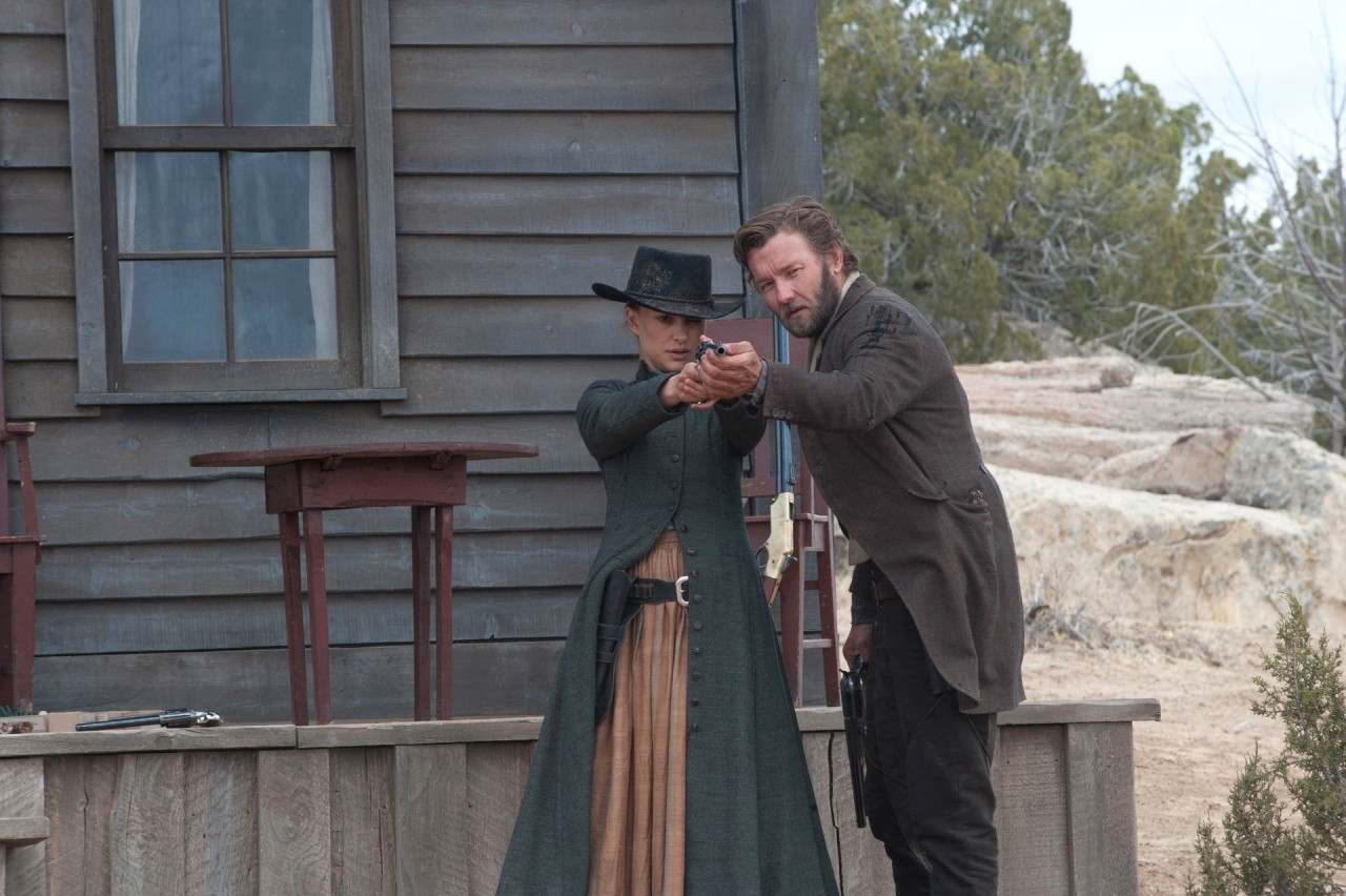 Natalie Portman stars as Jane Hammond and Joel Edgerton stars as Dan Frost in The Weinstein Company's Jane Got a Gun (2016)