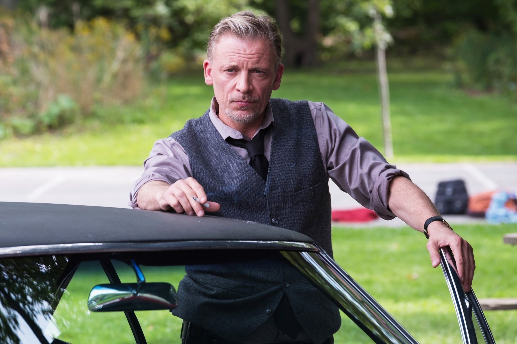 Callum Keith Rennie stars as Halloran in Lionsgate Films' Jigsaw (2017)