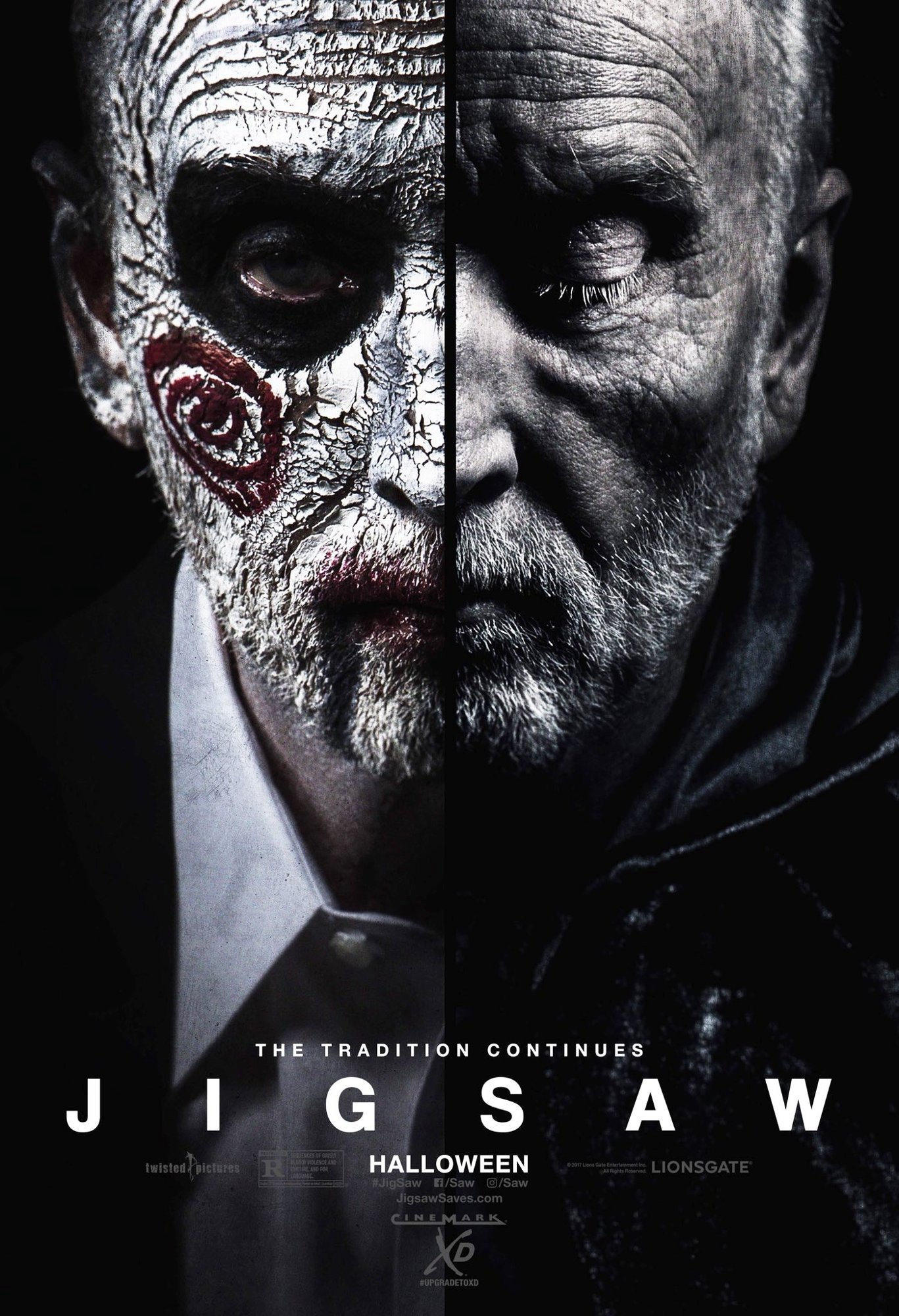 Poster of Lionsgate Films' Jigsaw (2017)