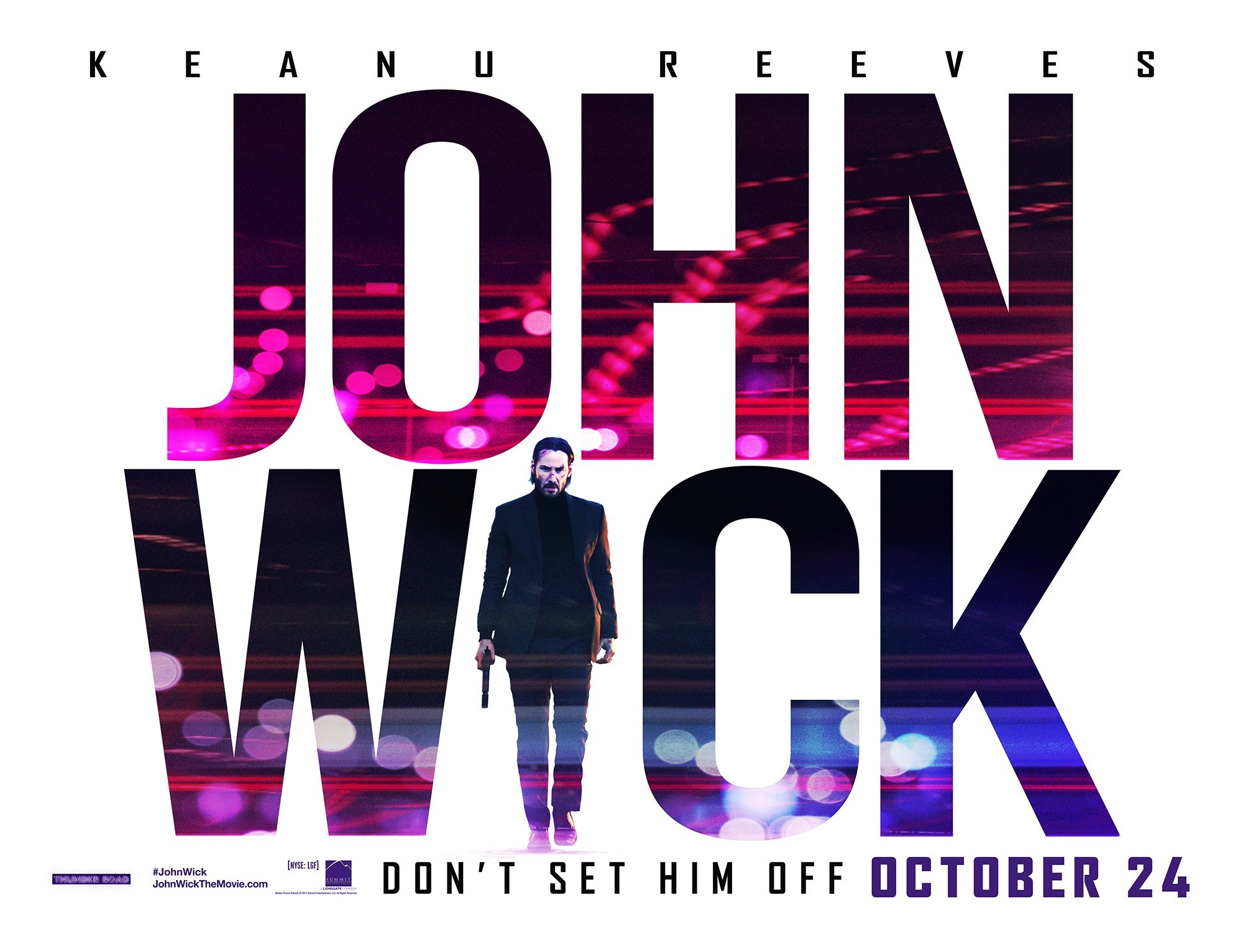 Poster of Summit Entertainment's John Wick (2014)