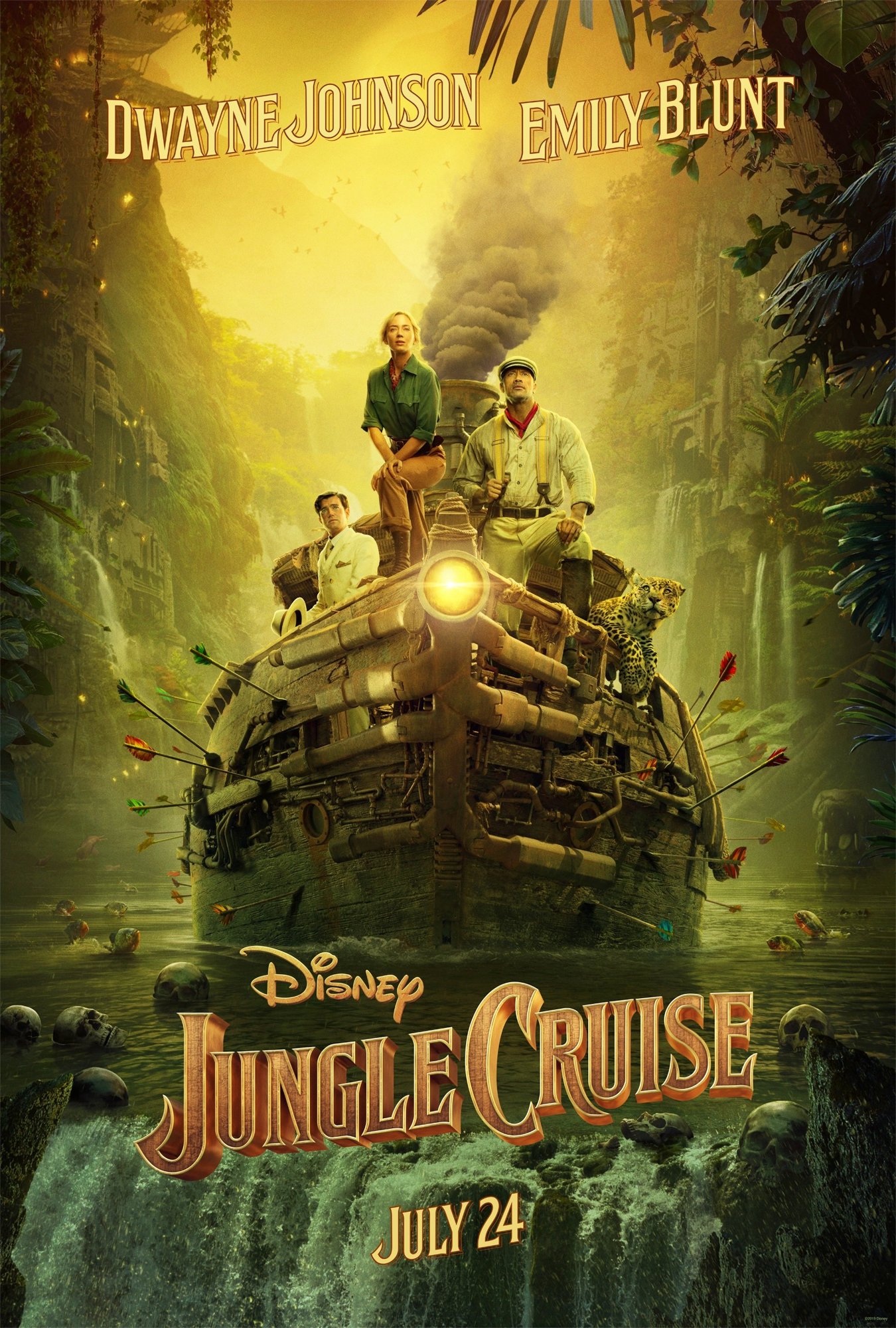 Poster of Jungle Cruise (2021)