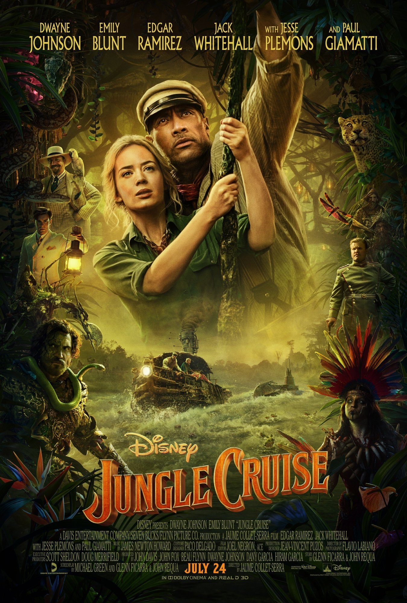 Poster of Jungle Cruise (2021)