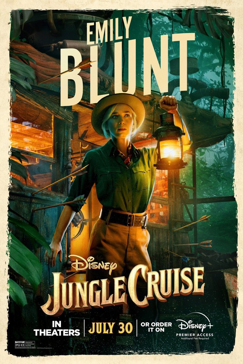 Poster of Jungle Cruise (2021)