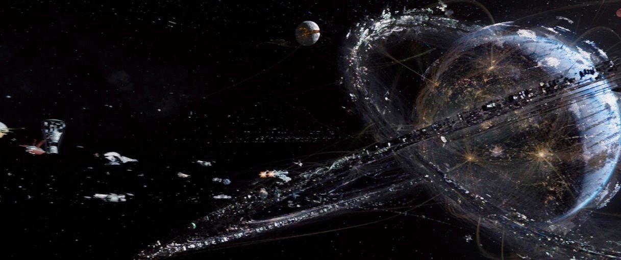 A scene from Warner Bros. Pictures' Jupiter Ascending (2015)