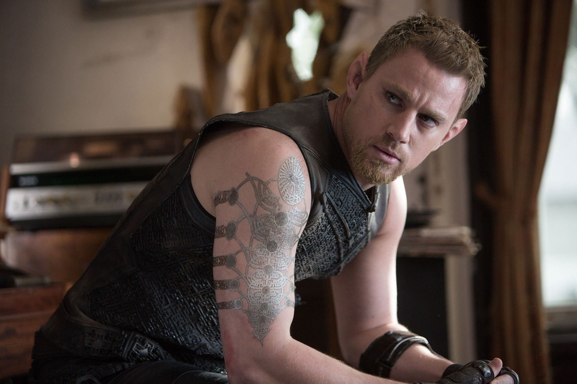 Channing Tatum stars as Caine in Warner Bros. Pictures' Jupiter Ascending (2015)