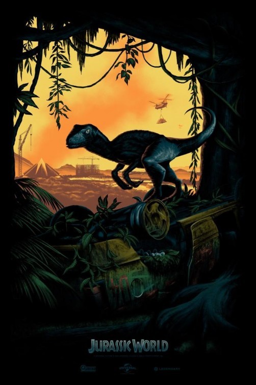 Poster of Universal Pictures' Jurassic World (2015)